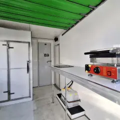 Prep and serving area